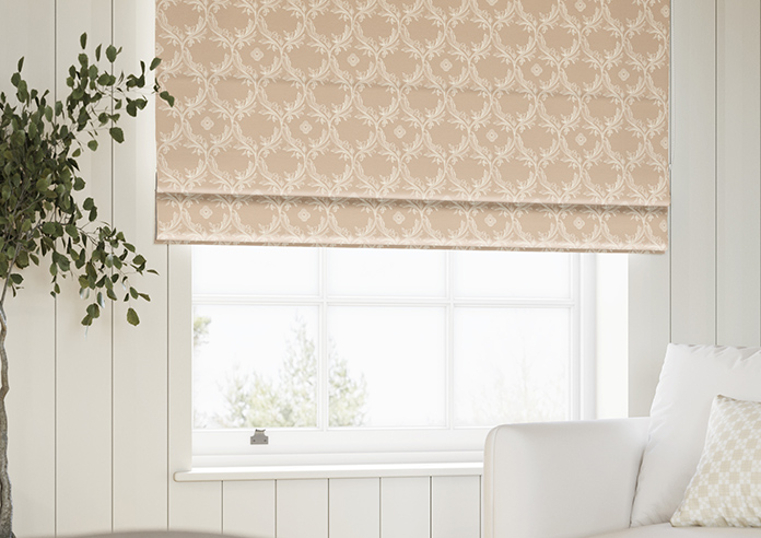 Trellis Prints, Vine and Bloom Manson - Roman Blind - Image 5